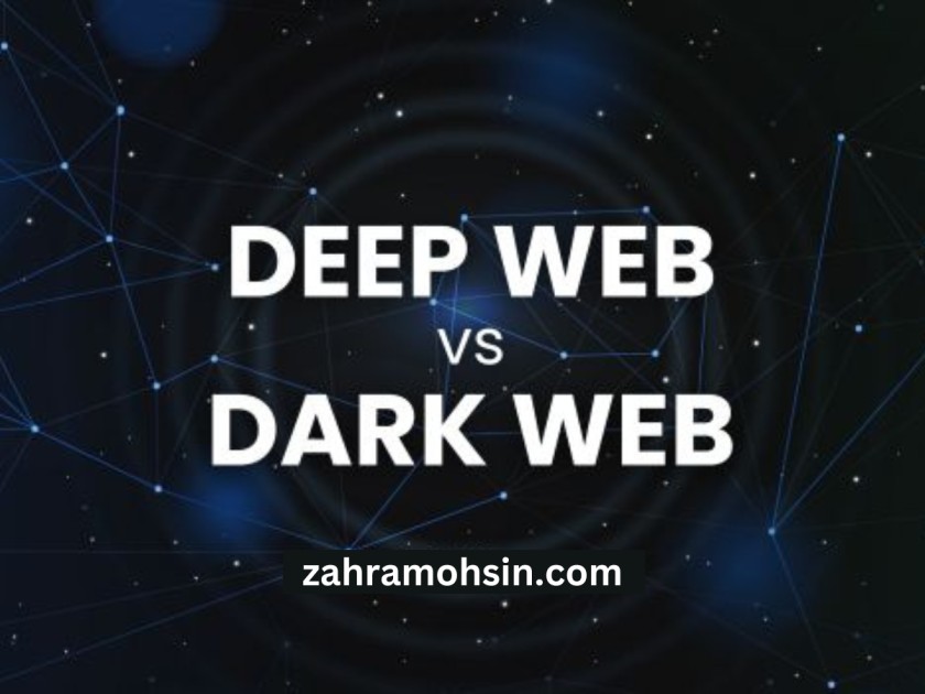 What is the difference between deep web and dark web?